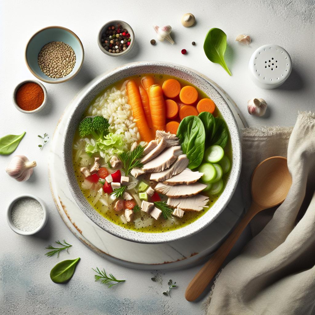 Turkey and Rice Soup: A Comforting Feast in Every Spoon