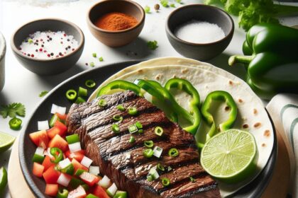 Sizzling Secrets: Perfect Grilled Flank Steak for Fajitas