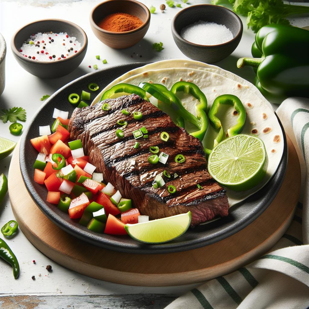 Sizzling Secrets: Perfect Grilled Flank Steak for Fajitas