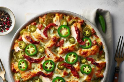 Spice Up Dinner: Irresistible Jalapeño Popper Chicken Casserole