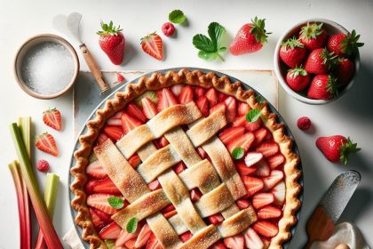 Sweet Meets Tangy: The Ultimate Strawberry Rhubarb Pie Recipe