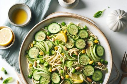 Crisp & Cool: The Ultimate Light Cucumber Noodle Salad