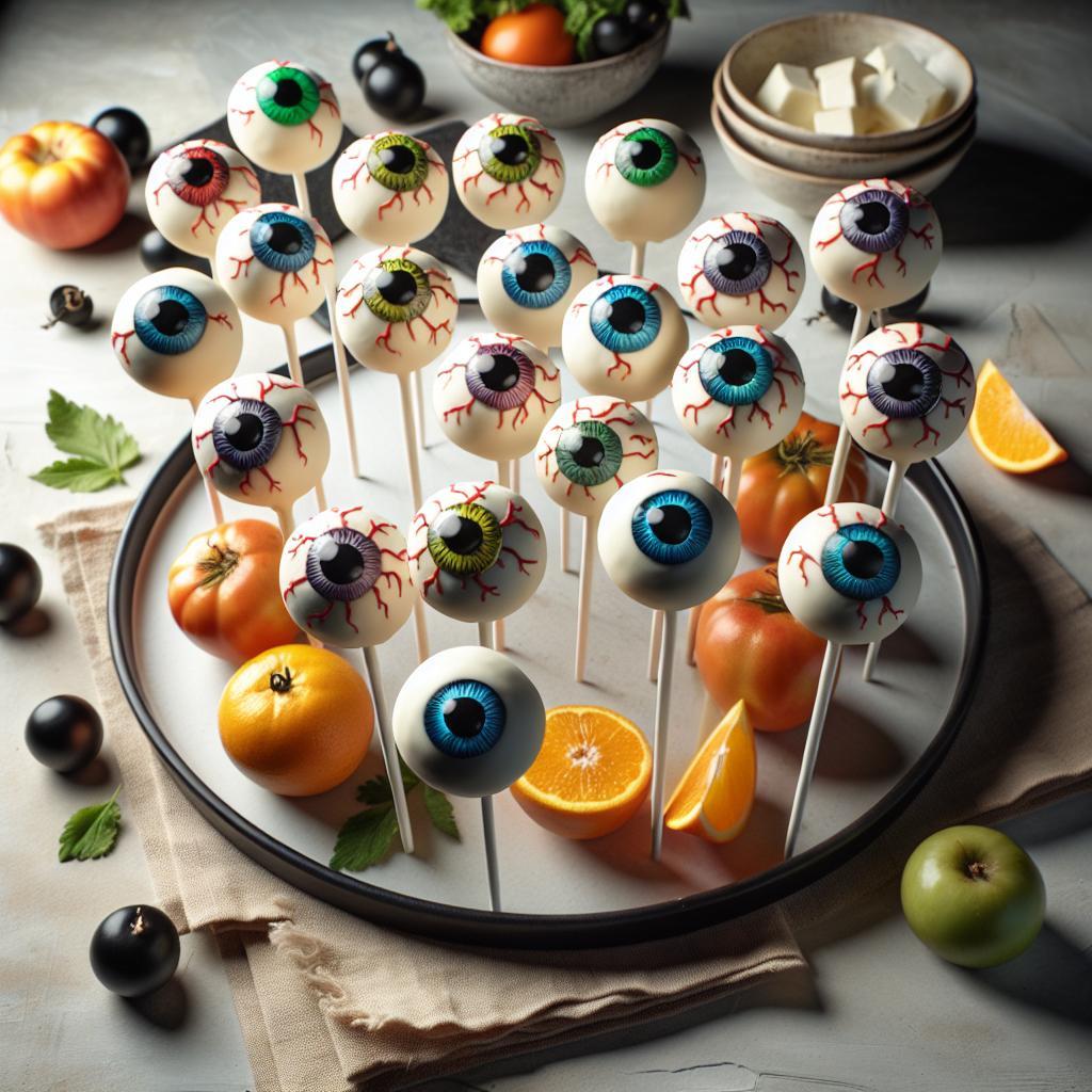 Spooky Eyeball Cake Pops: A Creepy Treat Tutorial