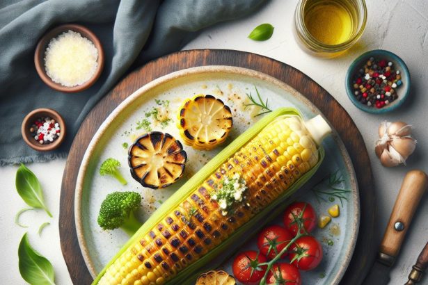 Savor Summer: Grilled Corn on the Cob with Garlic Butter Bliss