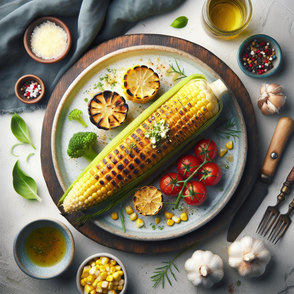 Savor Summer: Grilled Corn on the Cob with Garlic Butter Bliss