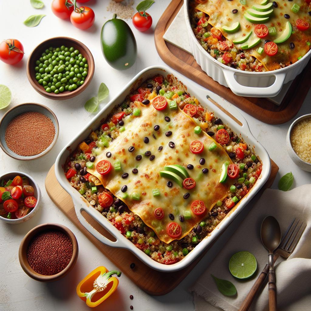 Ultimate Quinoa Enchilada Casserole: Healthy Comfort Food Delight