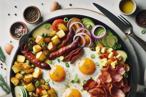 Savor Every Bite: Ultimate Loaded Breakfast Potato Skillet