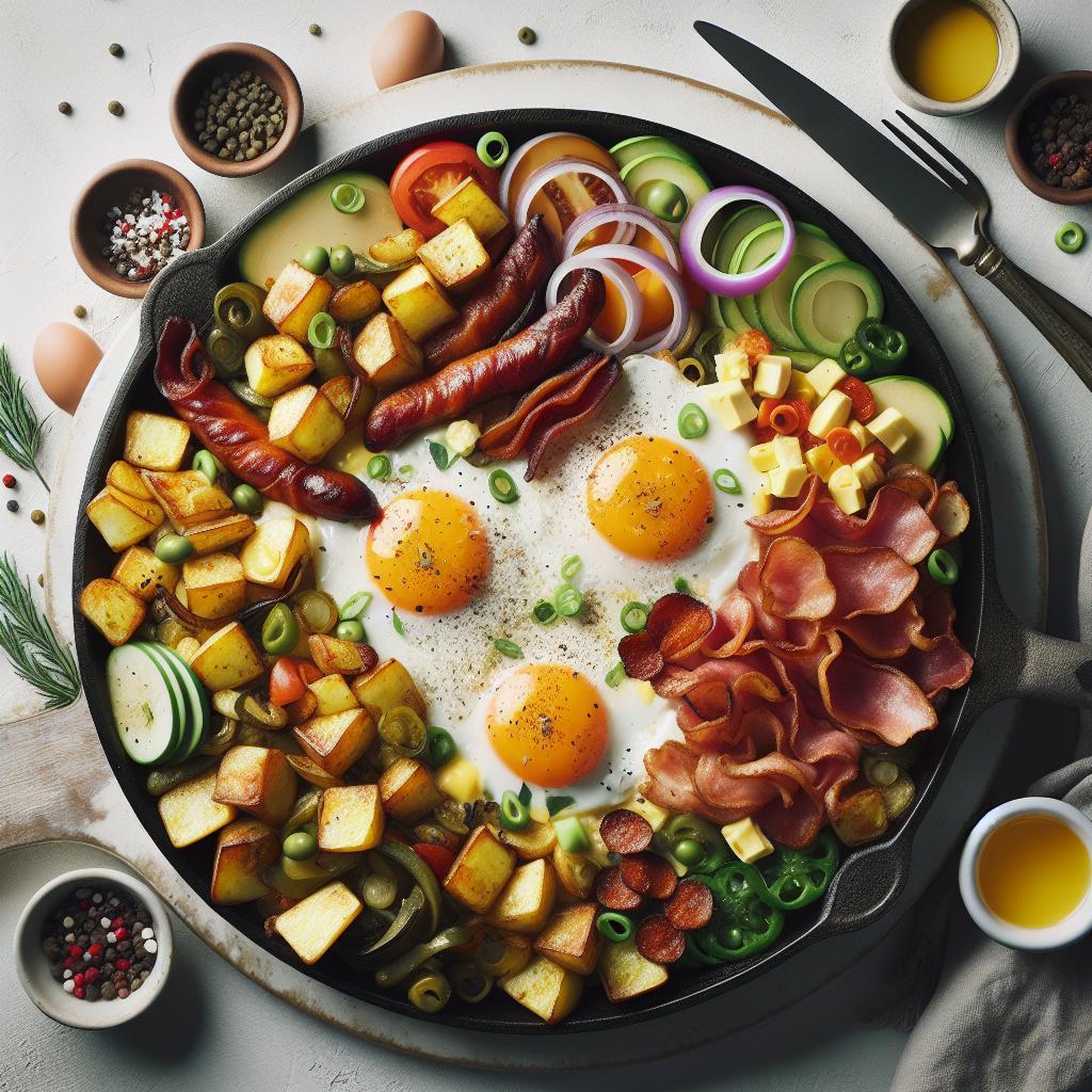 Savor Every Bite: Ultimate Loaded Breakfast Potato Skillet