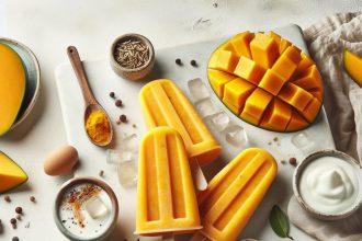 Chill Out with Refreshing Mango Lassi Popsicle Delights