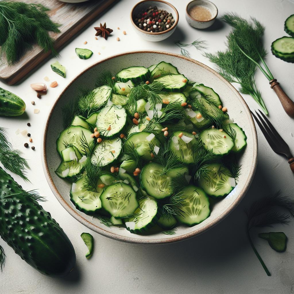 Fresh & Flavorful: The Ultimate Dill and Cucumber Salad Guide