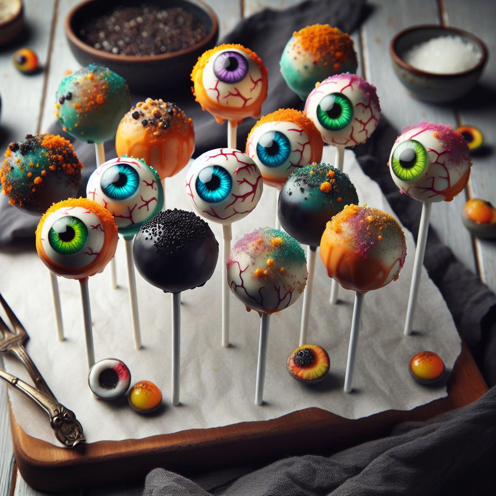 Spooky Eyeball Cake Pops: A Creepy Treat Tutorial