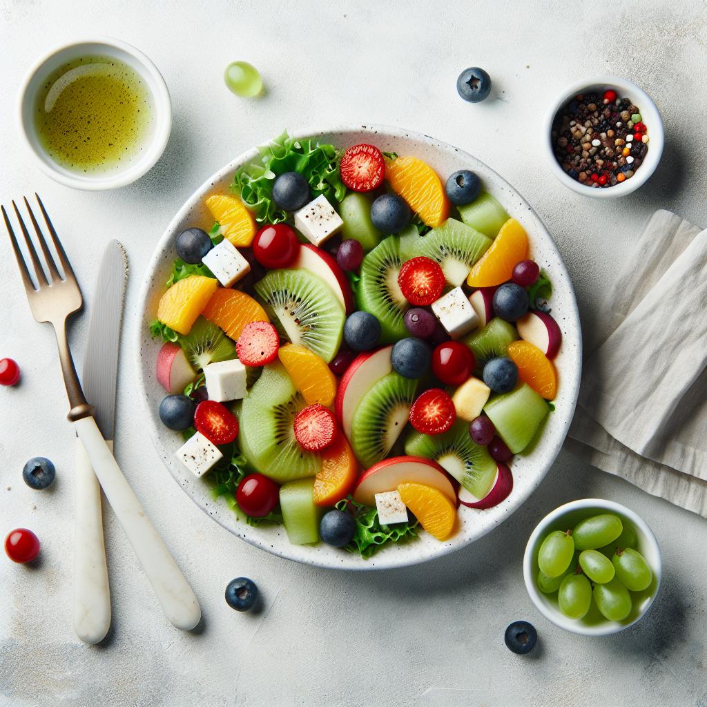Bright Bites: Crafting a Light & Refreshing Fruit-Veggie Salad