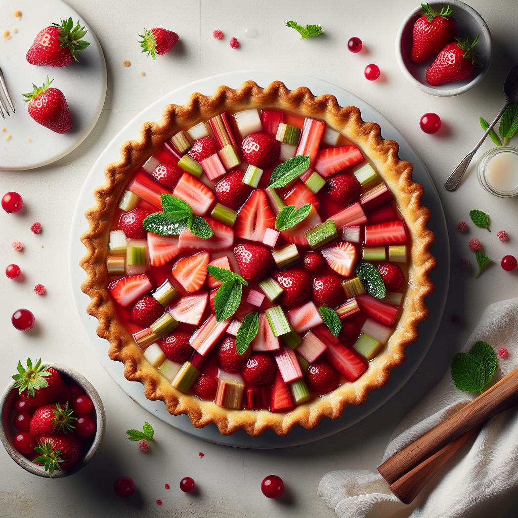 Sweet Meets Tangy: The Ultimate Strawberry Rhubarb Pie Recipe