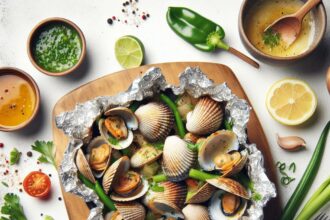 Savor the Flavor: Perfect Grilled Clams in Foil Pouches