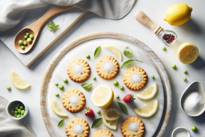 Zesty Delight: How to Make Perfect Iced Lemon Cookies