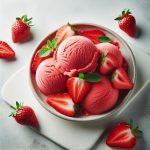 Timeless Delight: The Art of Classic Strawberry Sorbet