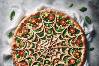 Weaving Flavor: How to Make a Spiderweb Pizza Recipe