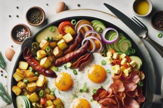 Savor Every Bite: Ultimate Loaded Breakfast Potato Skillet