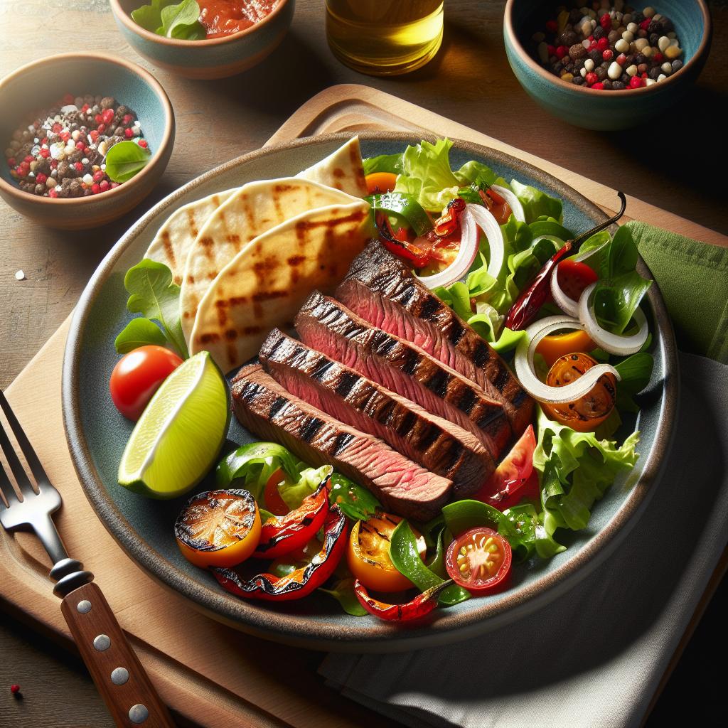 Sizzling Secrets: Perfect Grilled Flank Steak for Fajitas